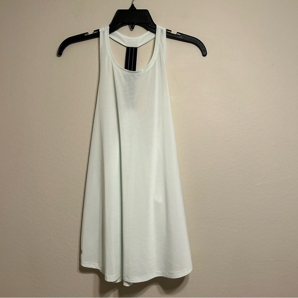 Athleta‎ Womens Athletic Incline Tank Top Women Mint Green White Size M